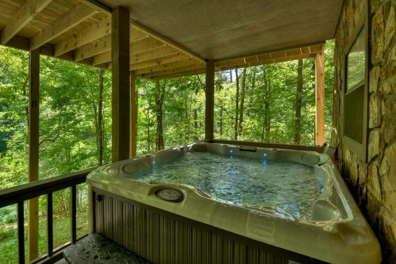 Waywish Waterfront Cabin In Blue Ridge Mountains Exterior foto